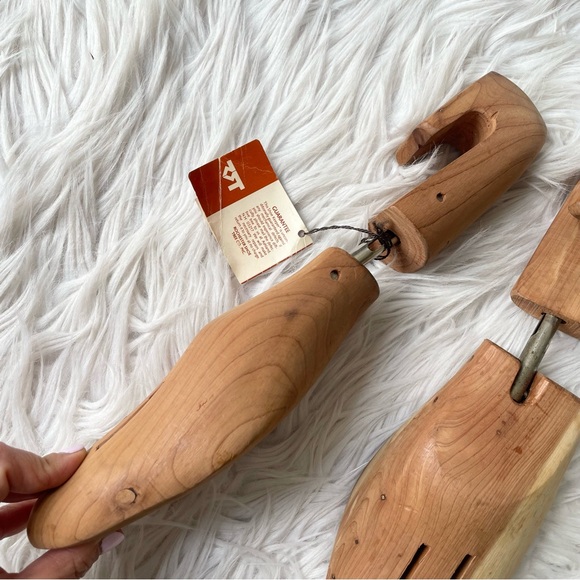 NWT Shopkeeper Pair Cedar X Large Rochester Shoe Company Shoe Trees - Picture 5 of 13